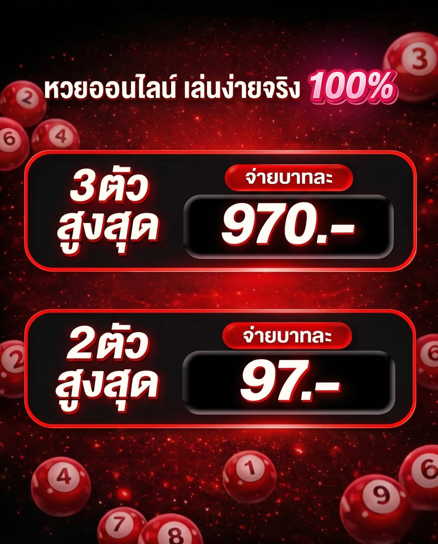 อัตราจ่ายหวยลาว